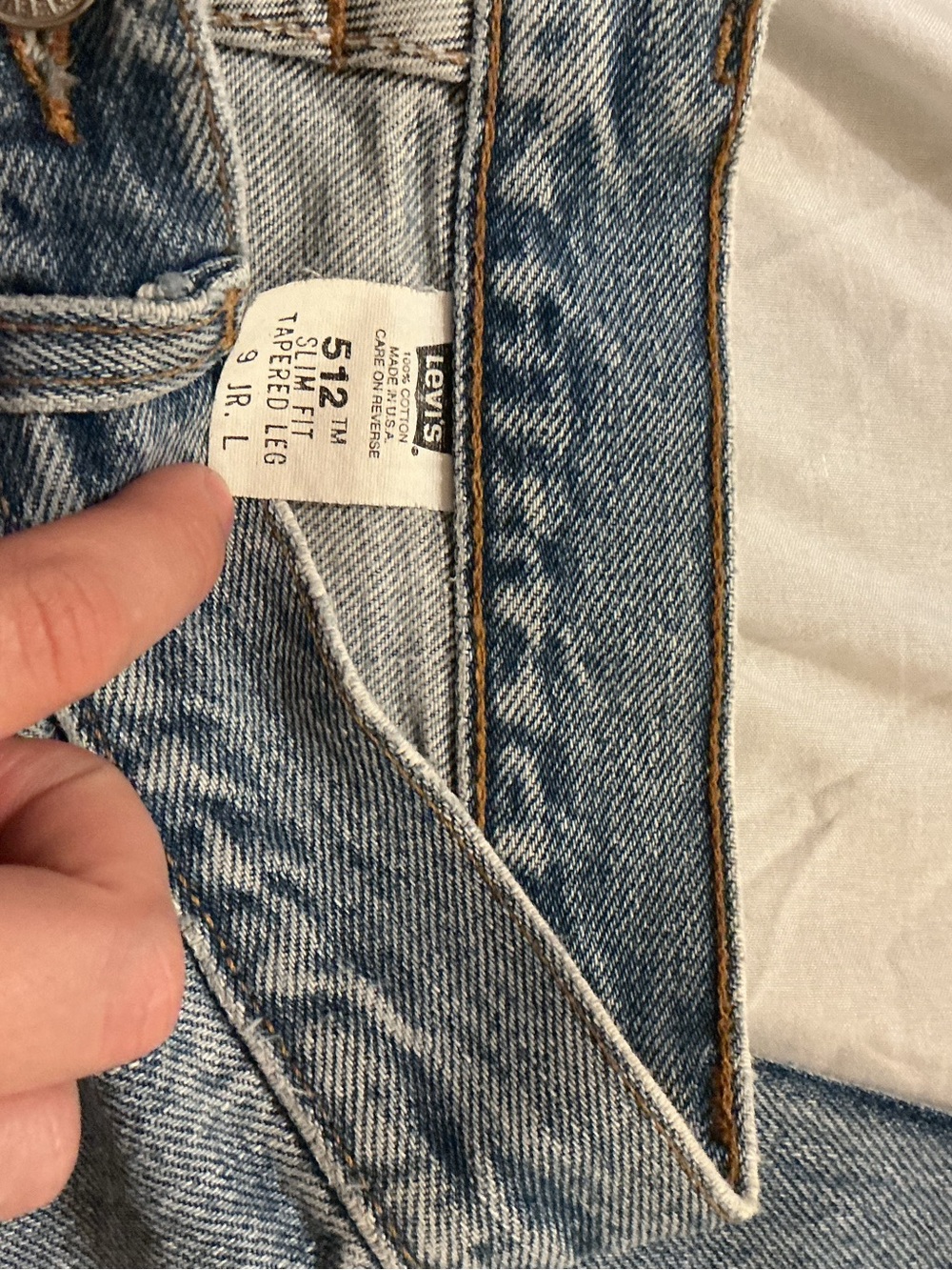 Levi's Vintage Women’s 512 Slim Fit Jeans Tapered Leg - Picture 13 of 14